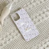 cute kawaii phone case with cute pattern of fish cookies and moon.